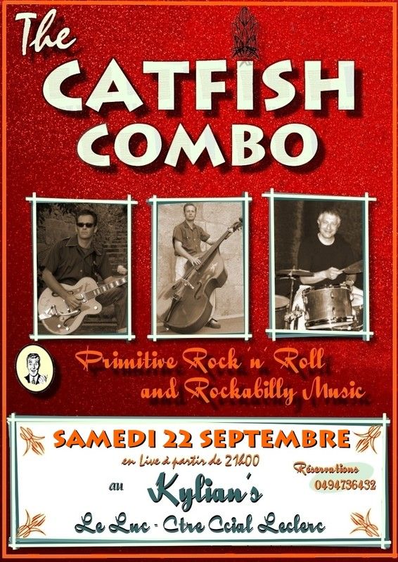 The Catfish Combo au Kyllian's le 22 Septembre